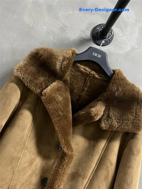 Dior shearling coat